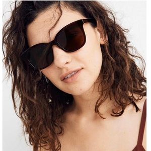 Madewell Venice Flat Frame Sunglasses